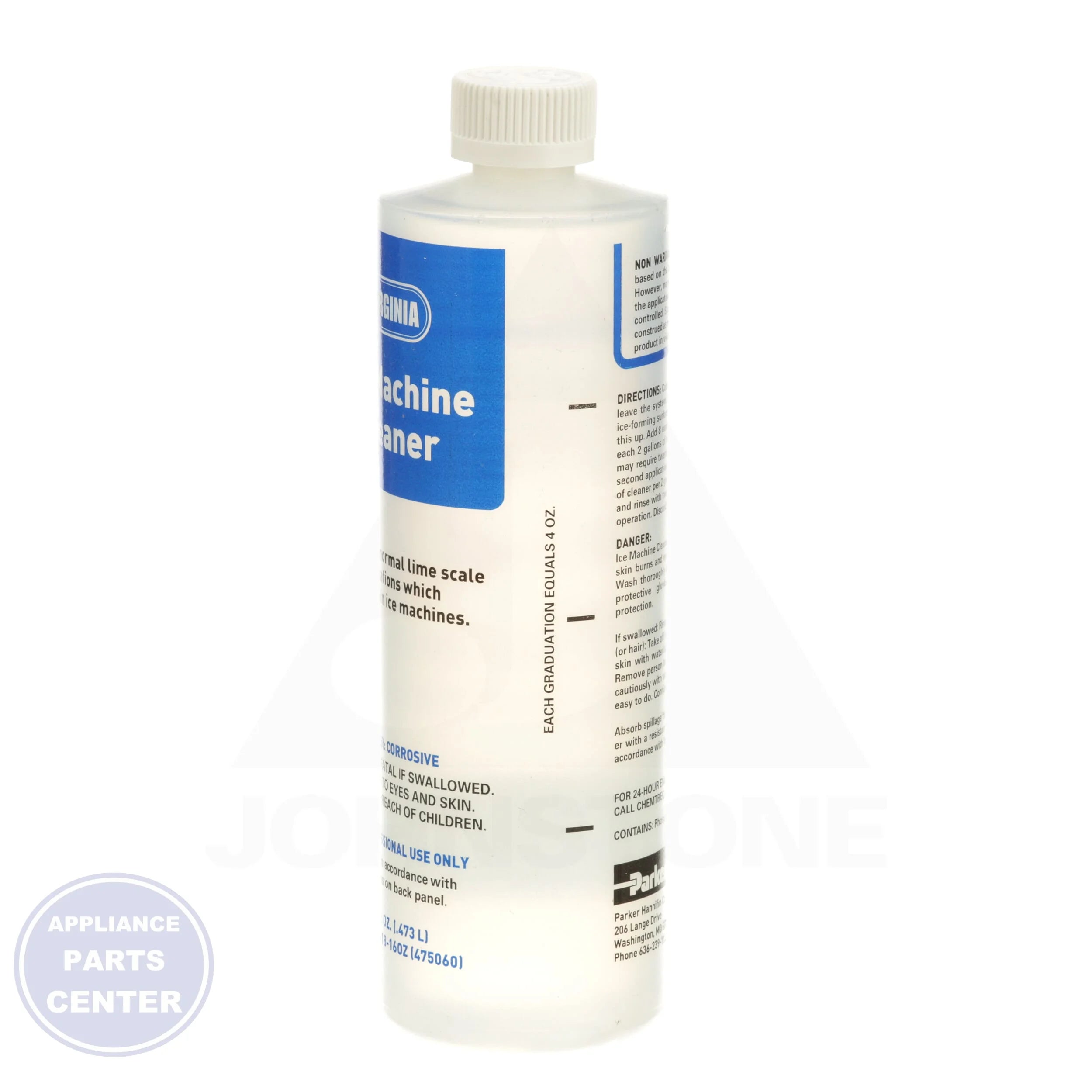 Ice Machine Cleaner H420 - Detailed view of food grade formula