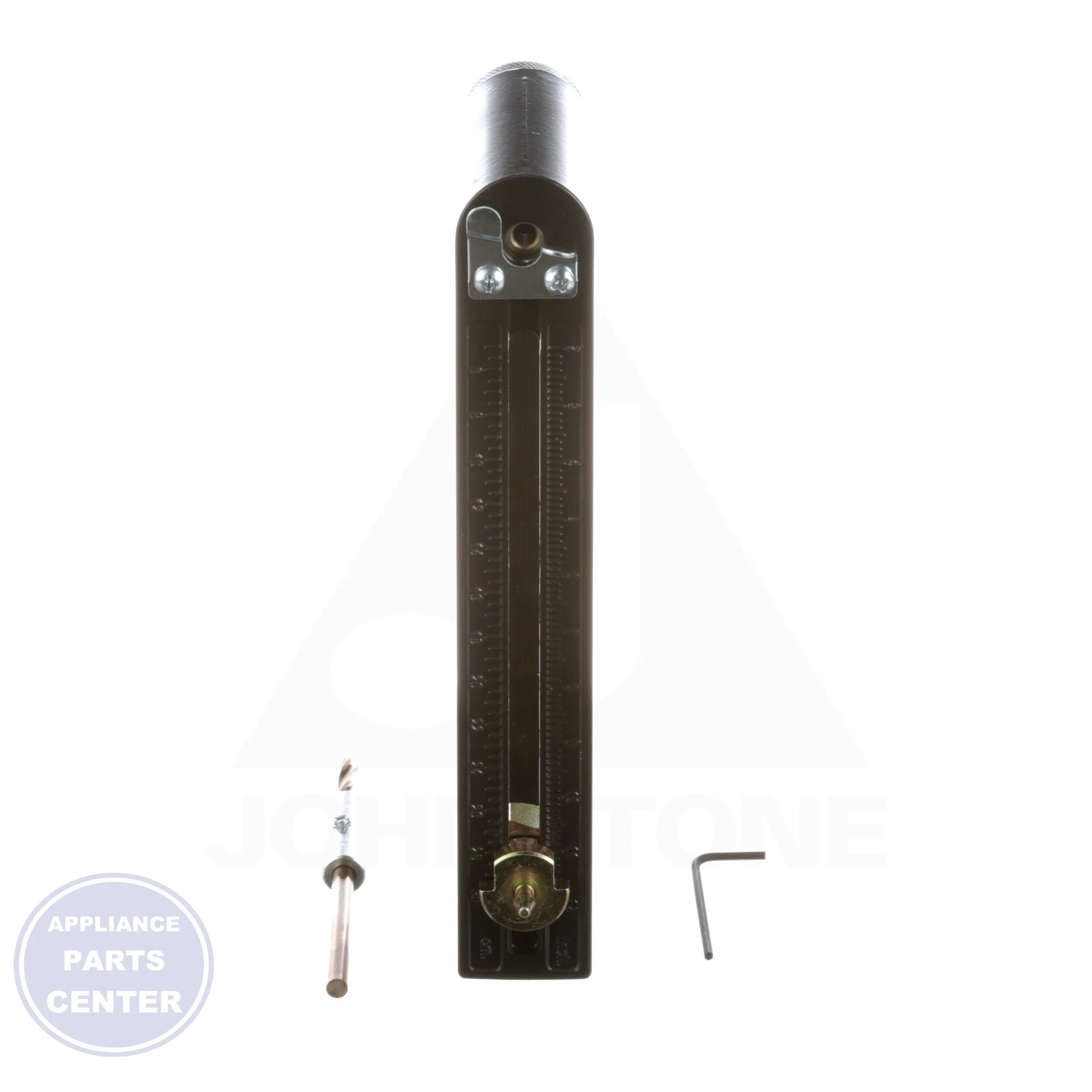 Sheet Metal Hole Cutter HC1 - Side view with 2"-12" diameter cutting specs