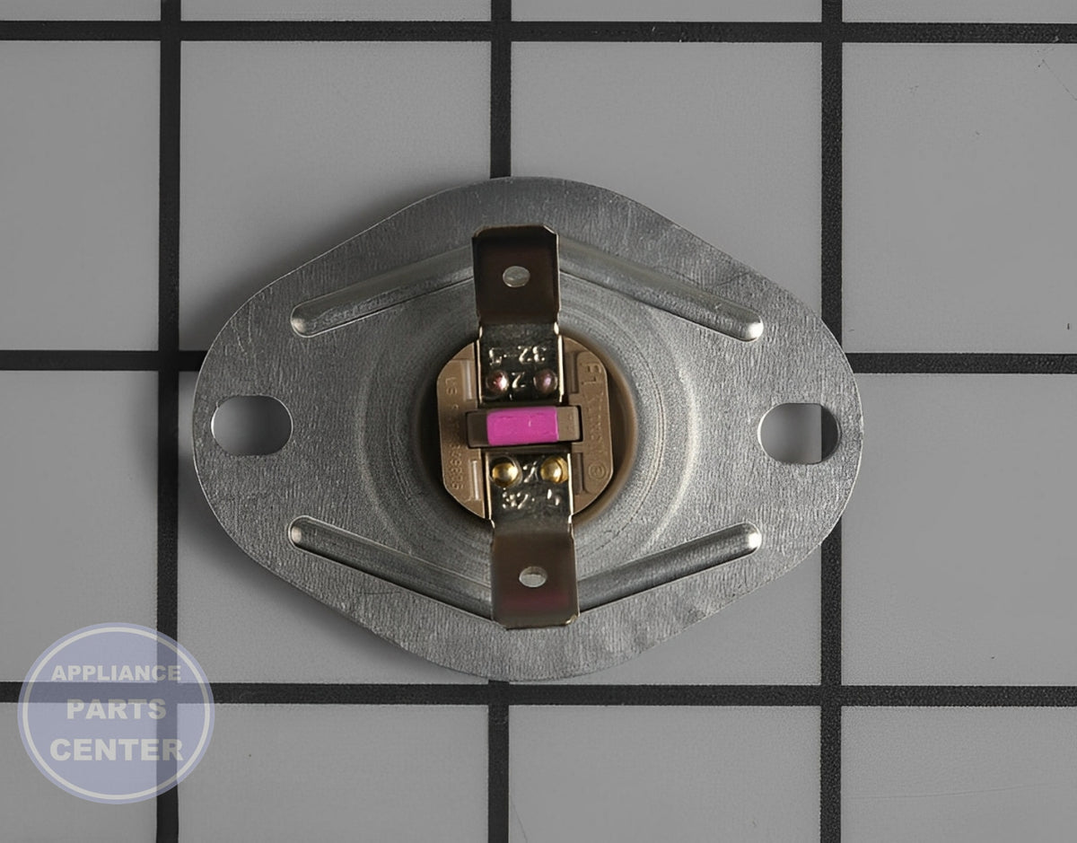 CARRIER 250F SPST ROLLOUT LIMIT SWITCH HH18HA452 - Detailed view of safety switch mechanism