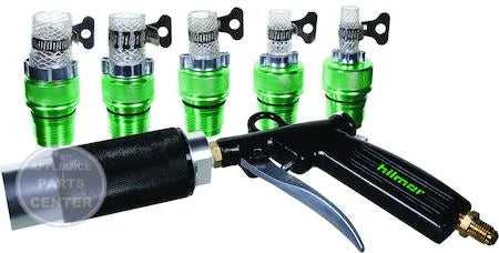 [Brand] Line Set Cleaner Tool Kit HLC007 - Main view showing foam puck cleaning for various HVAC models