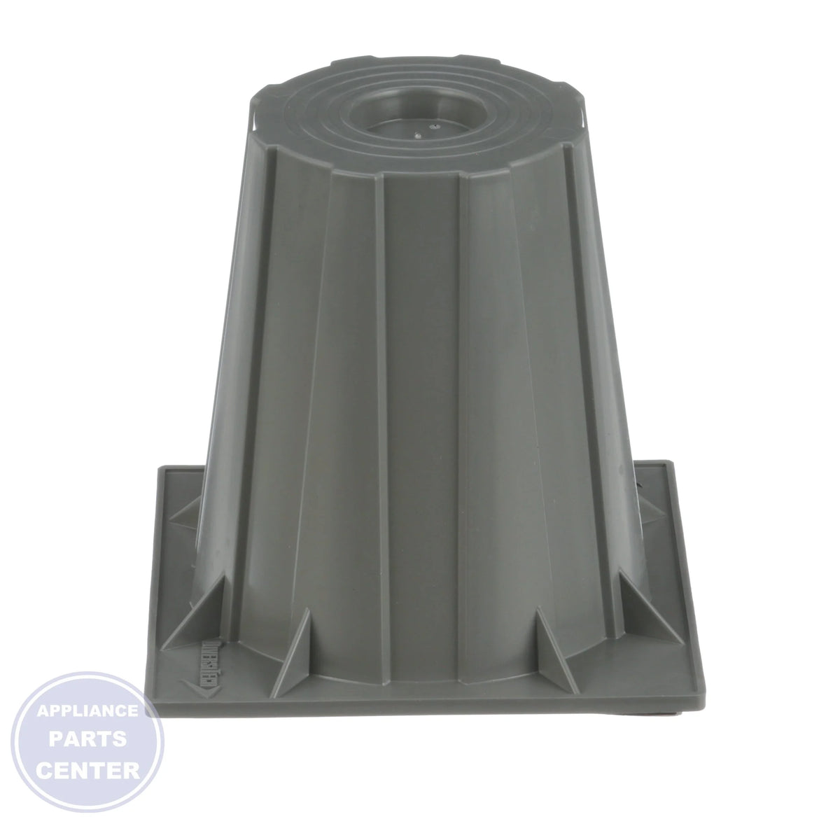 6" One Piece Heat Pump Riser HPR-6 - Detailed view of heavy-duty plastic and butyl mastic application
