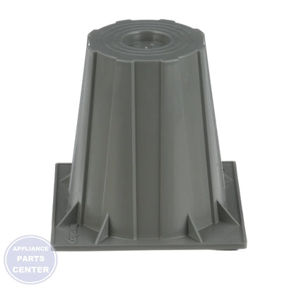 6" One Piece Heat Pump Riser HPR-6 - Detailed view of heavy-duty plastic and butyl mastic application