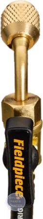 [Brand] 1/4" Charging Hose with Ball Valve HR1B - Main view showing rugged full-ring triple crimp design for [specific models]