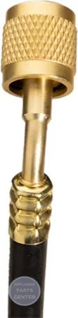 [Brand] 1/4" Charging Hose with Low Loss Valve - Main view showing rugged construction for specific models