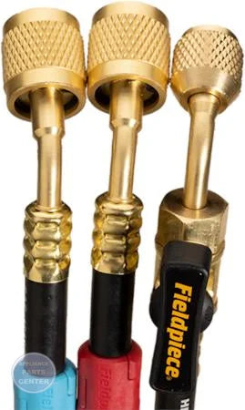 [Brand] 1/4" Charging Hose Combo Set HR3C - Main view showing rugged full-ring triple crimp for various models