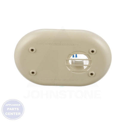 2" Horizontal Concentric Vent Termination - Side view with 2" size specification