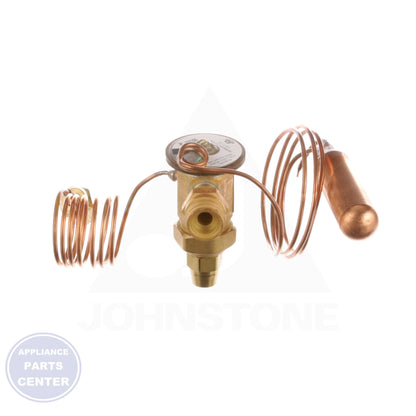 Universal TEV Replacement Kit for Residential AC and Heat Pump - Side view with 30" long capillary tube equalizer