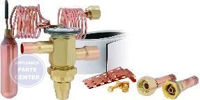 Universal TEV Replacement Kit HXCAE-6-KX-ODF - Main view showing efficient Superheat adjustment for Residential AC and Heat Pump models
