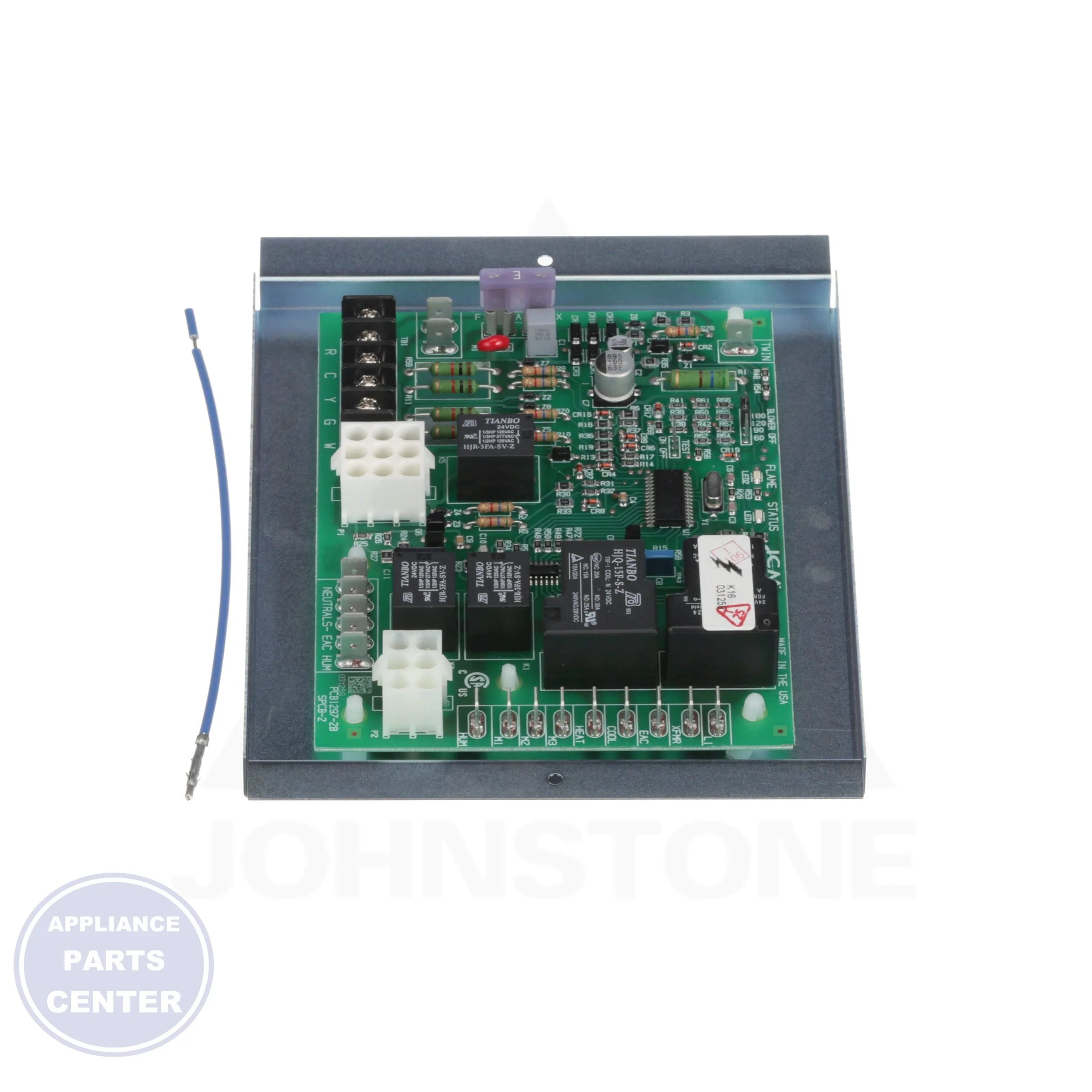 Furnace Control Board ICM2805 - Detailed view of switch monitoring capabilities