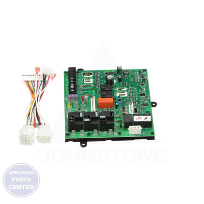 Furnace Control Module ICM2807 - Detailed view of microprocessor and warning indicators
