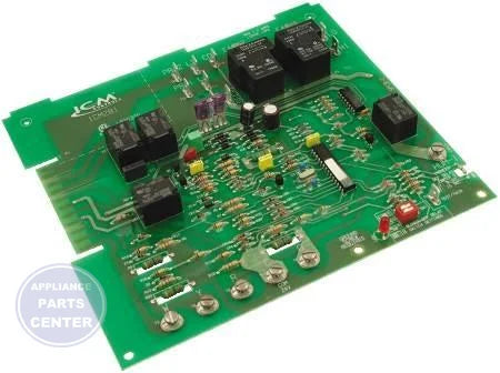 Carrier Control Board ICM281 - Main view showing circuit board for Carrier and ICM furnace models