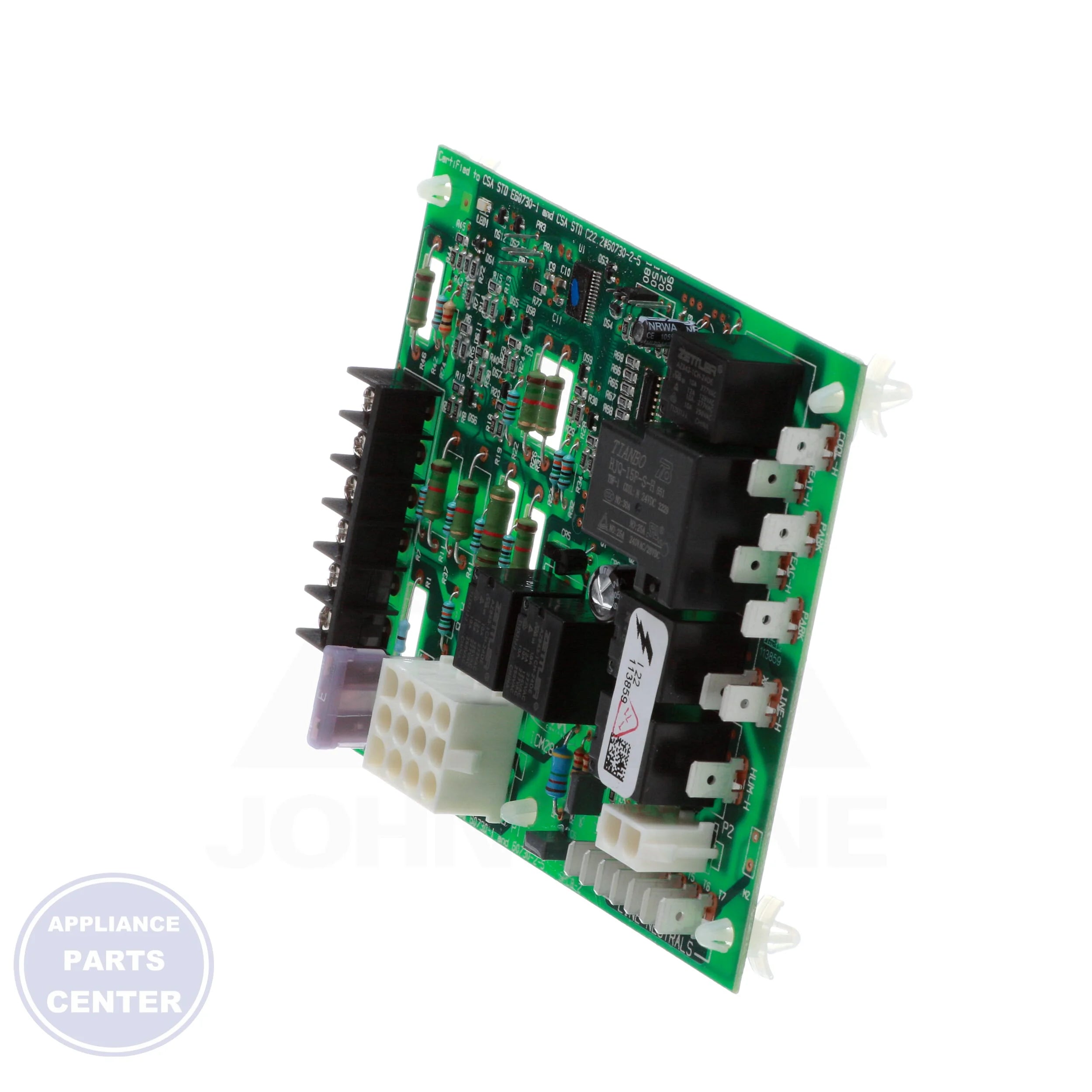 Furnace Control Board ICM2811 - Detailed view of OEM replacement specifications