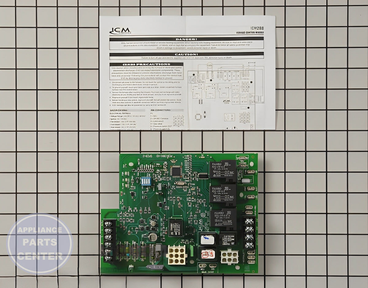 ICM REPLACEMENT RHEEM 62-24 - Detailed view of advanced technical features