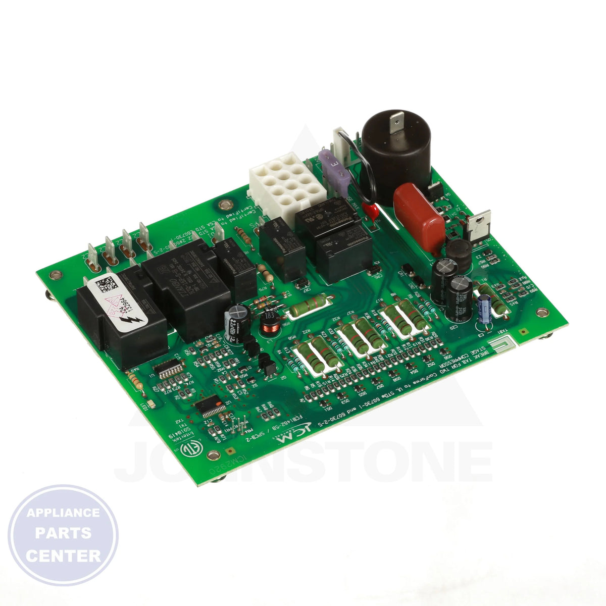 UTEC Spark Ignition Control Board 1068-83-4102 - Side view with precise measurements for installation