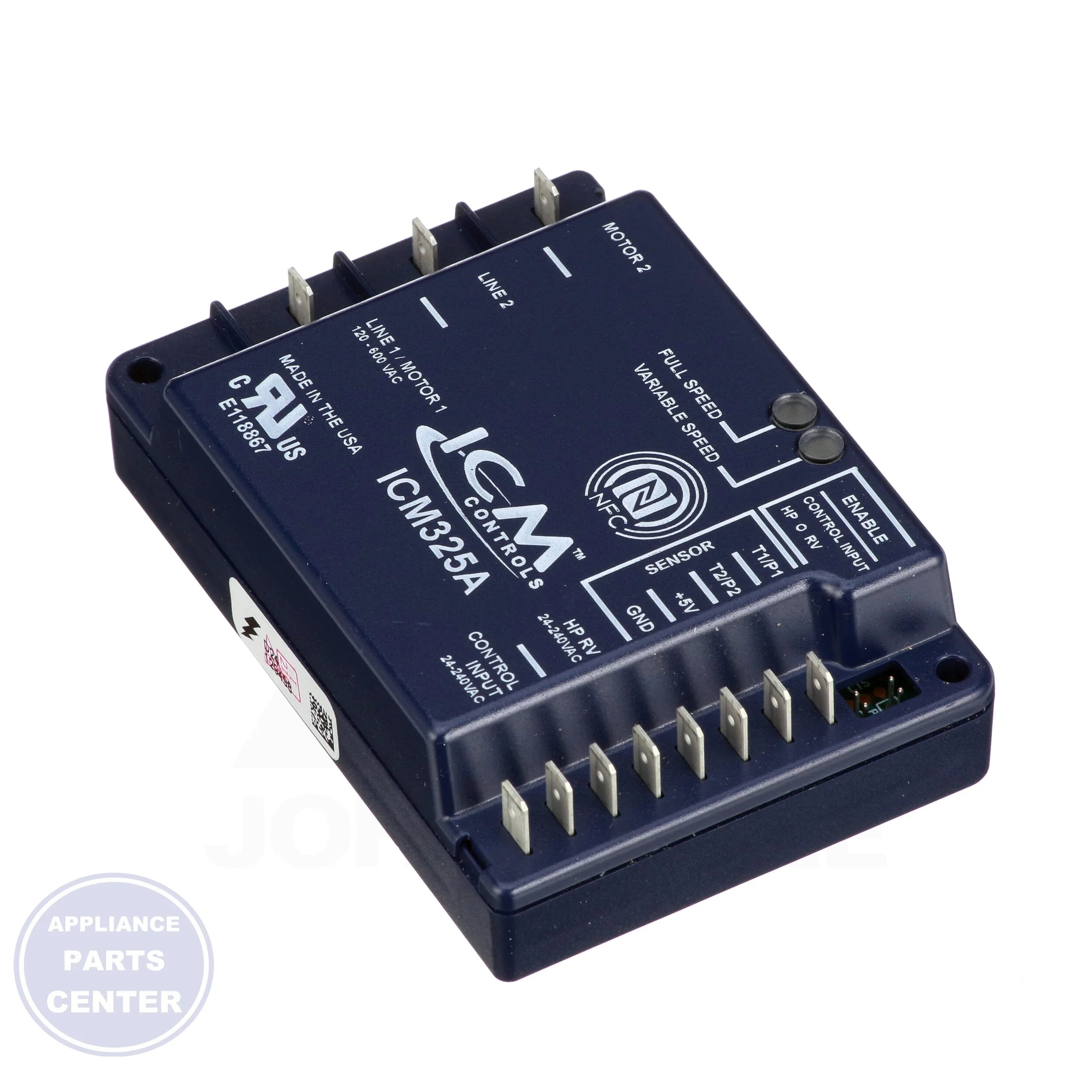 Universal Low Ambient Head Pressure Control ICM Omni App Configurable ICM325A - Detailed view of precise technical details