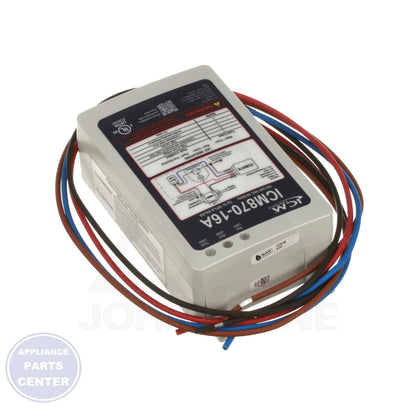 Soft Start ICM870-16A - Side view with built-in self-learning algorithm specs