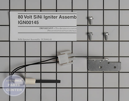 IGNITER; SILICON-NITRIDE, 80V, INCLUDES BRACKET, S IGN00145 - Side view with 80V specification