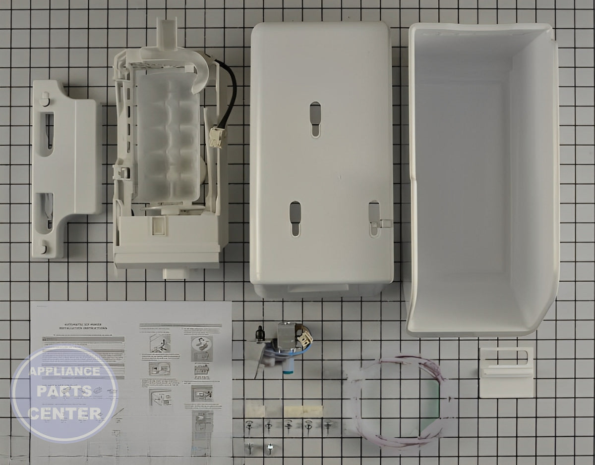 FRIGIDAIRE ICE MAKER KIT IM117000 - Main view showing crystal-clear ice cubes for WCI Refrigerator models