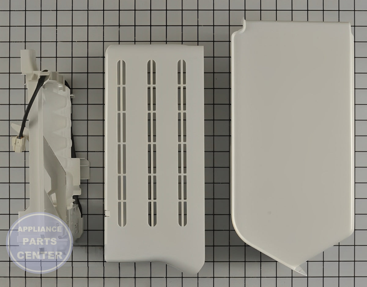 FRIGIDAIRE ICE MAKER KIT IM117000 - Installation in WCI Refrigerator showing key mounting points