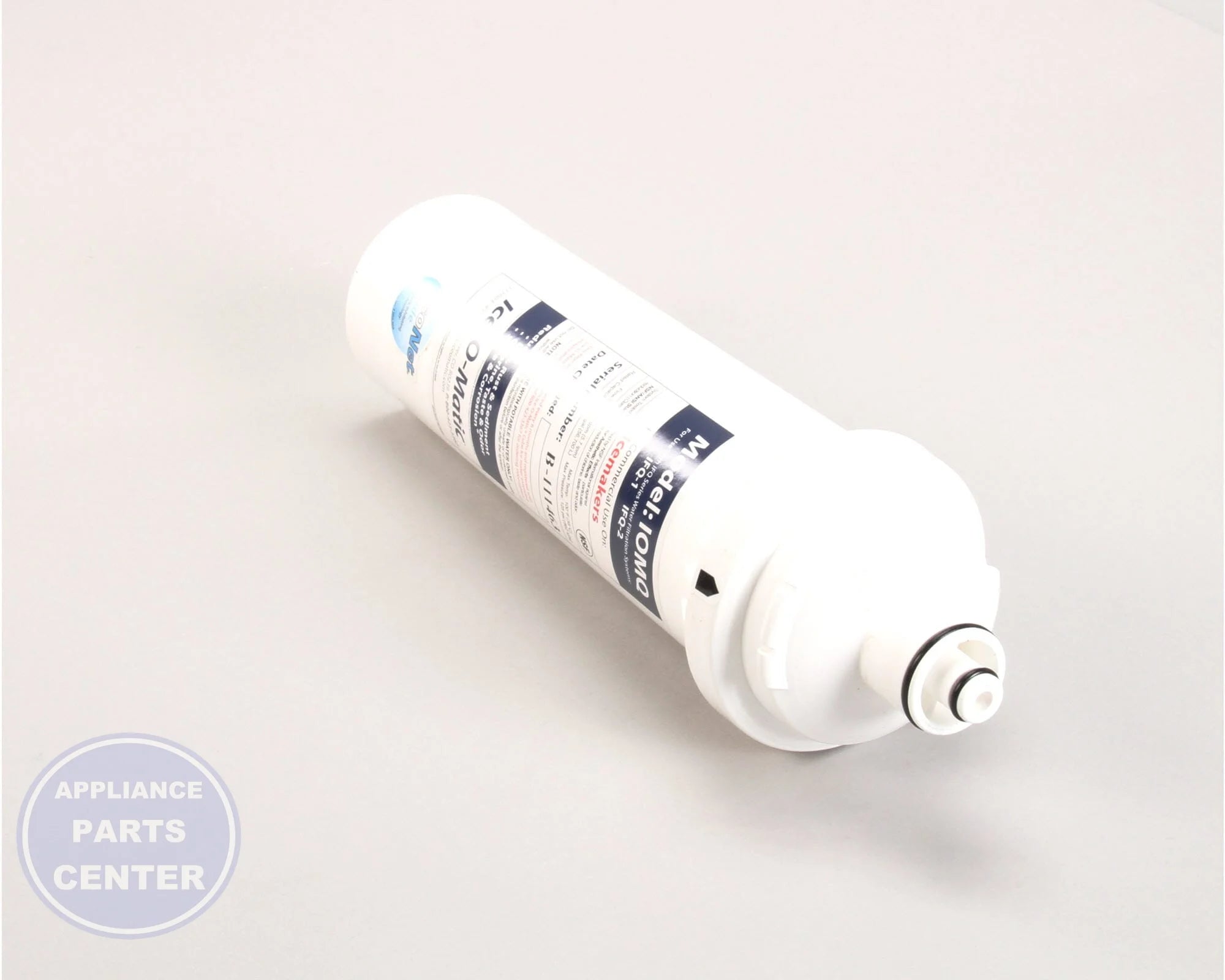 Ice-O-Matic Water Filter IOMQ - Detailed view of water purity standards