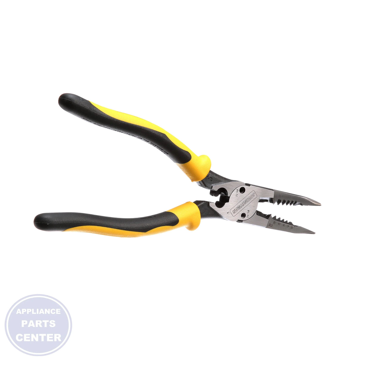 All-Purpose Pliers J207-8CR - Side view with 8-3/8 inches overall length