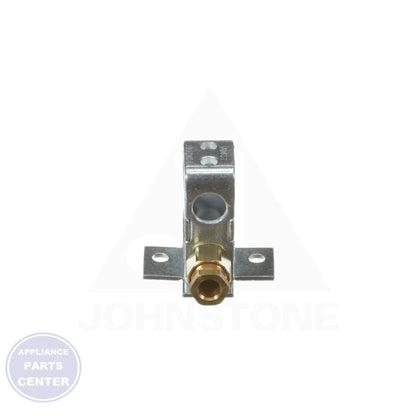 Universal Combination Standing Pilot Burner J997MDA-2 - Side view with included gas inlet fittings