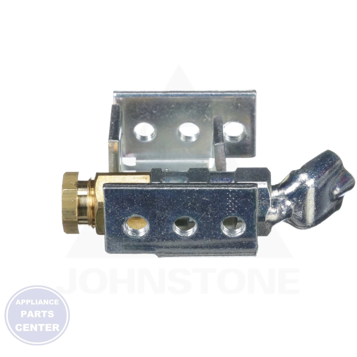 Universal Standing Pilot Burner J999MKA-2 - Detailed view of lint-free pilot and gas inlet fittings