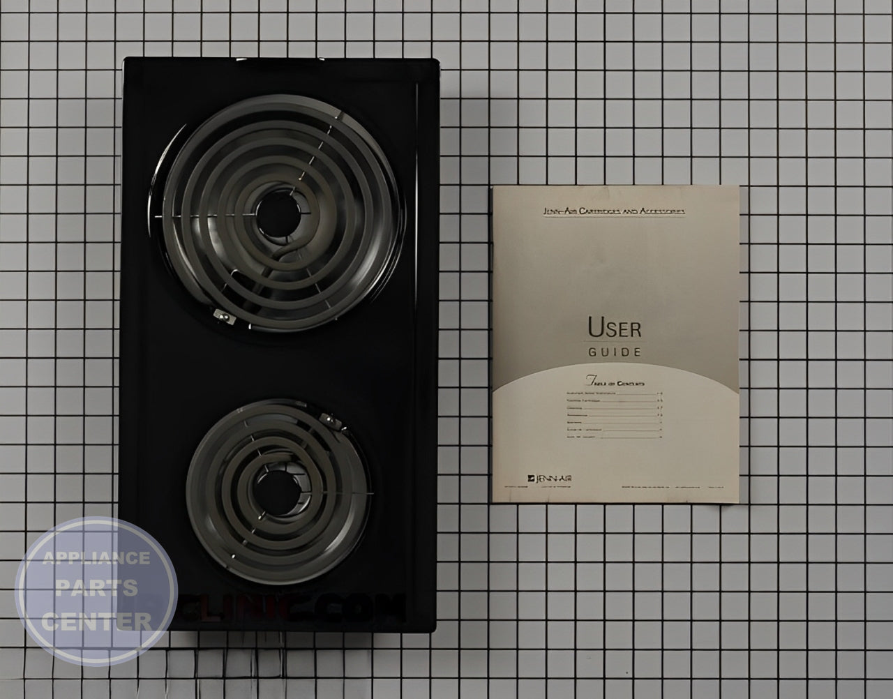 WHIRLPOOL JEA7000ADBA Electric Burner Cartridge - Main view showing precise fit for Whirlpool models