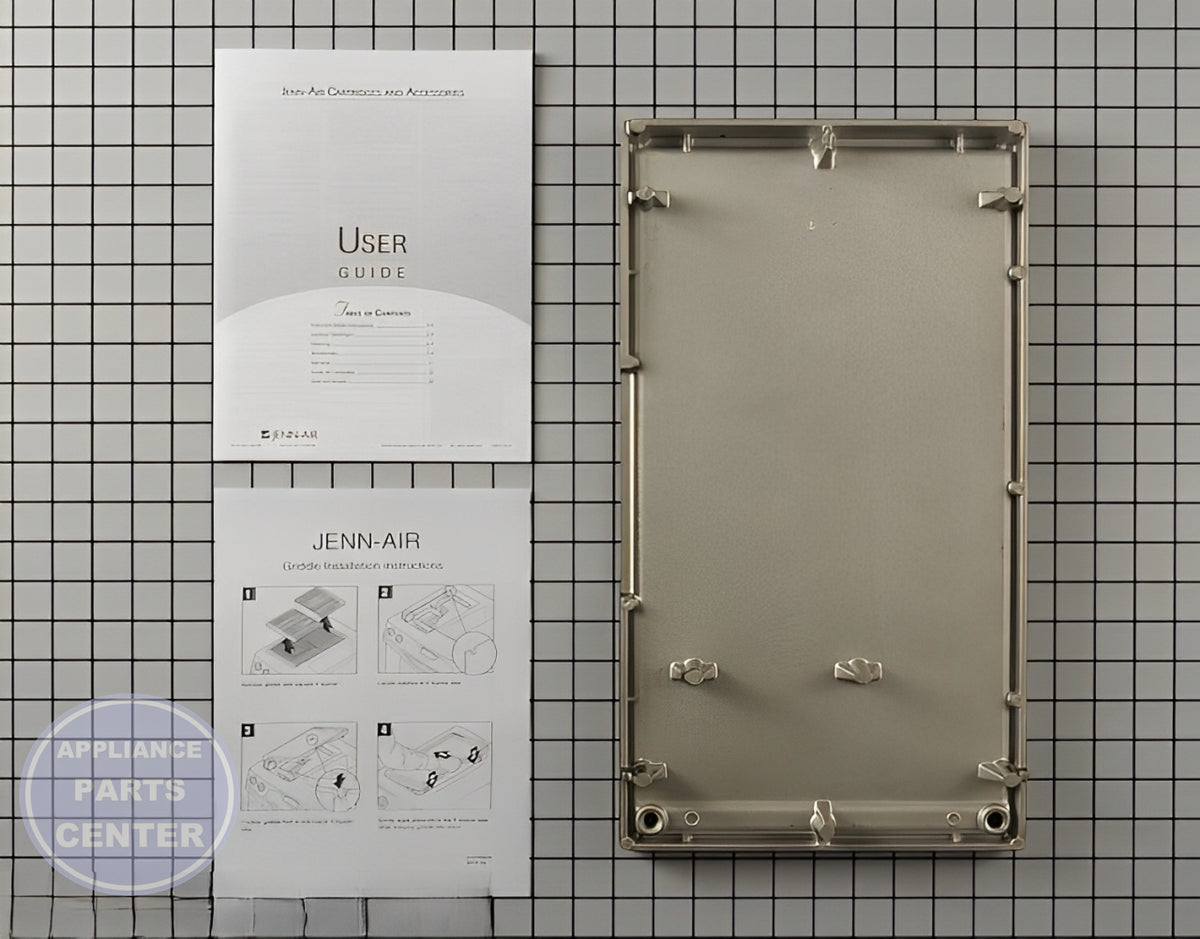 WHIRLPOOL GRIDDLE JGA8200ADX - Detailed view of high-quality material and durability features