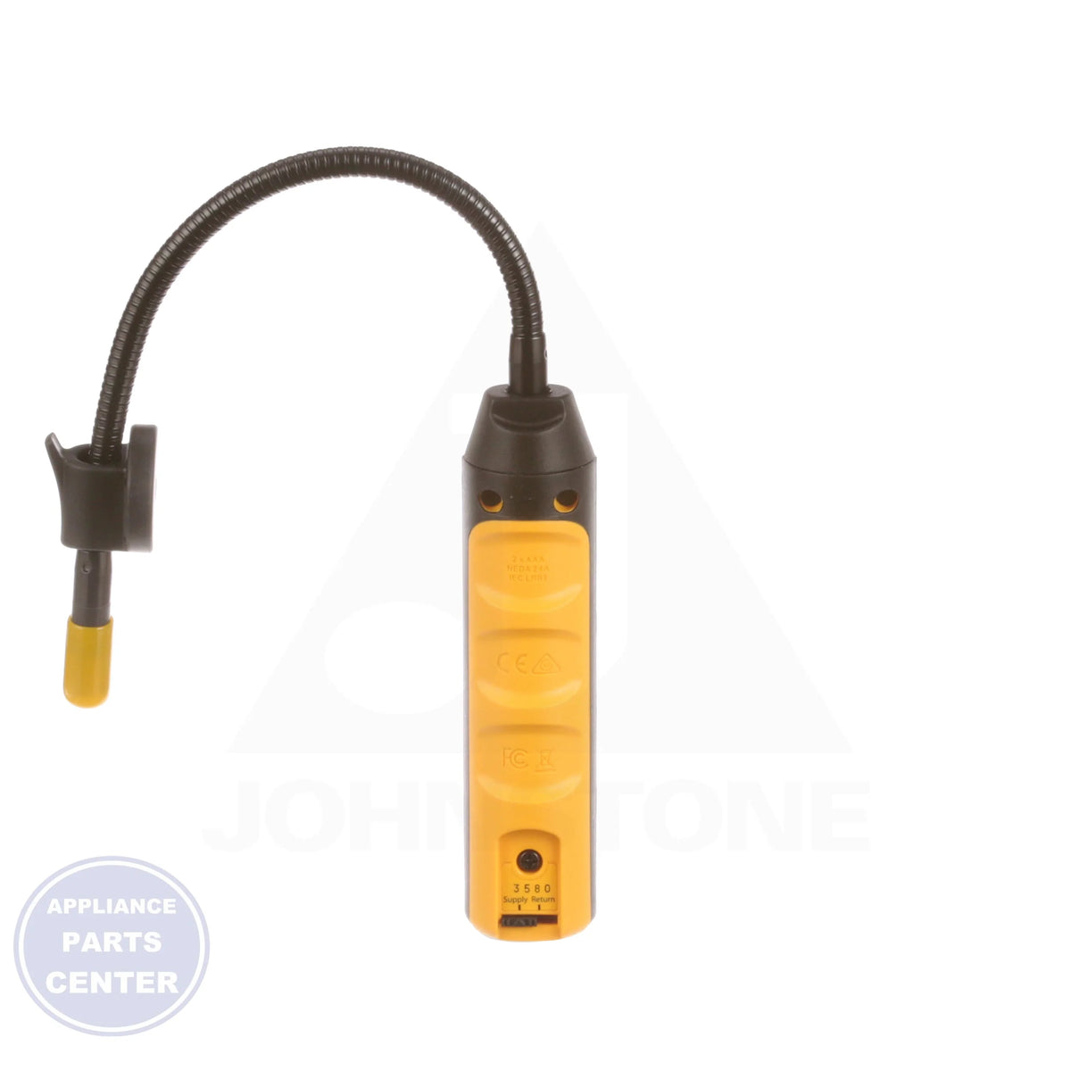 Job Link Flex Psychrometer Probe JL3RH - Side view with automatic calibration specs