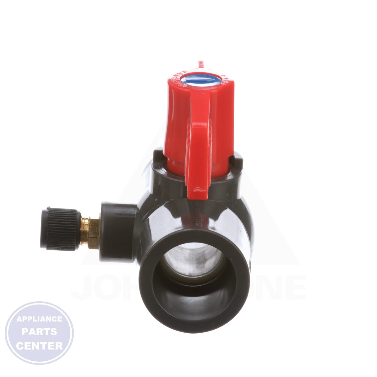 Jones Valve Cleanout JV1 - Detailed view of important ¾" x ¾" valve specs