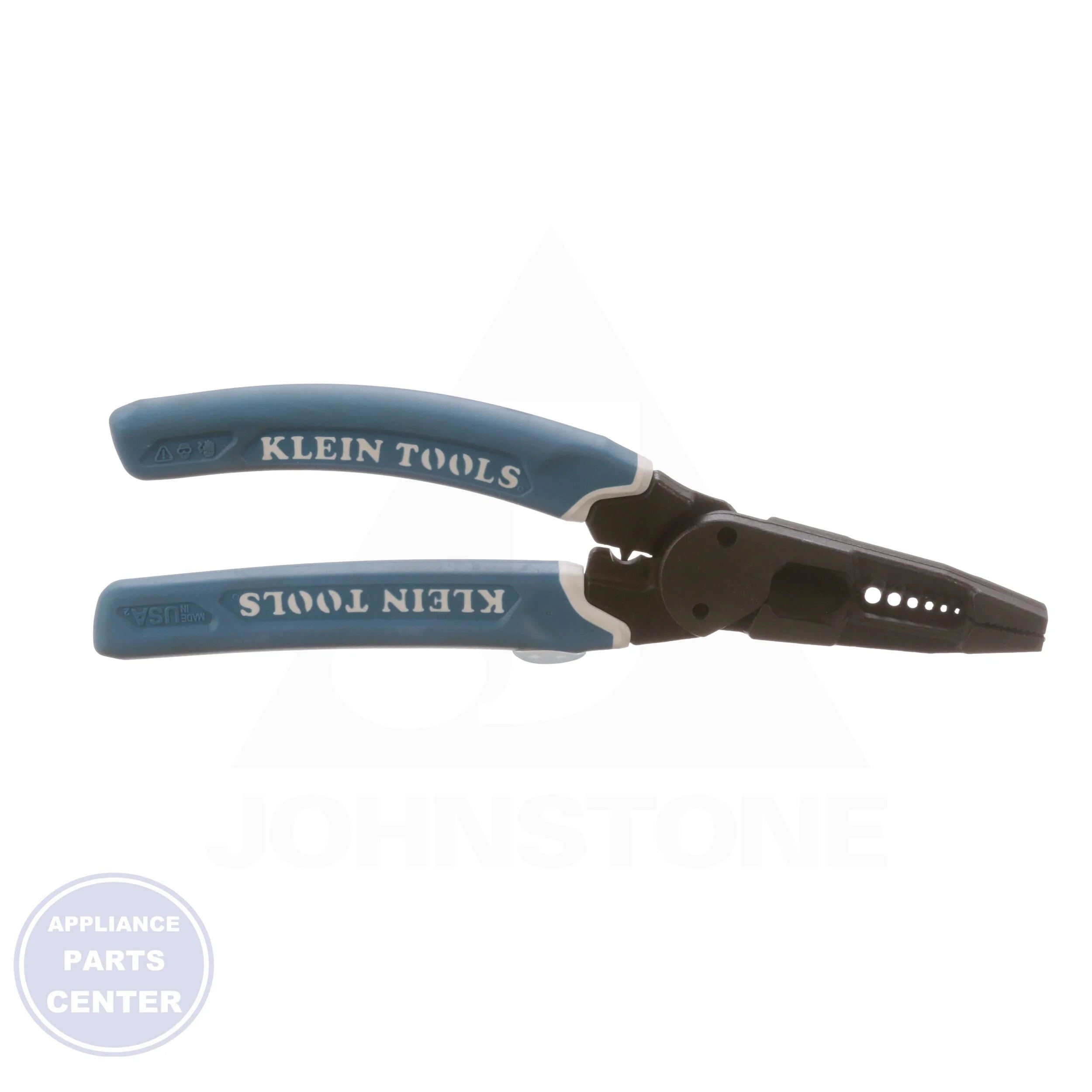 Heavy-Duty Wire Stripper K12065CR - Side view with forged steel construction and knurled jaw