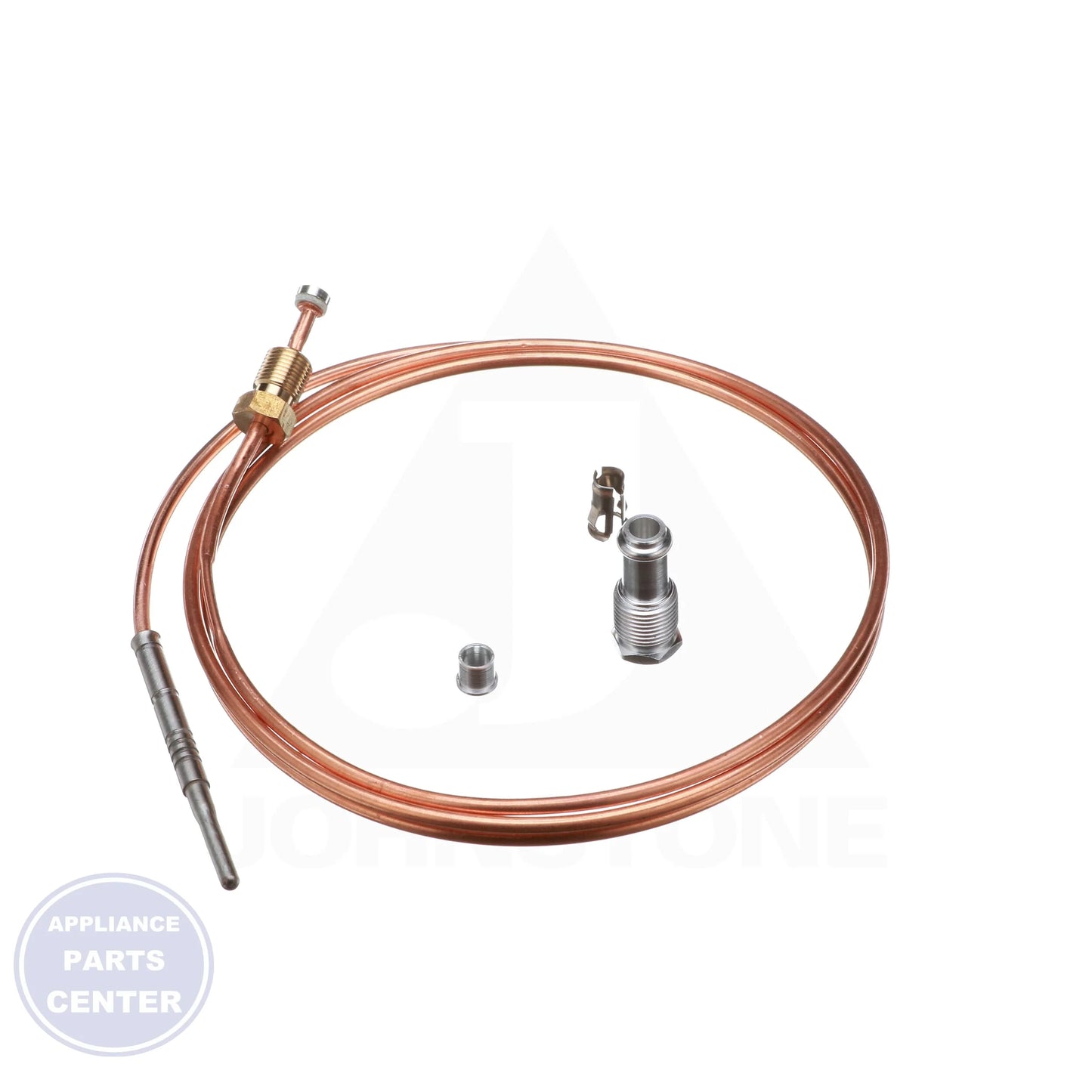 Thermocouple K17AT-48H - Detailed view of stainless steel head and tip weld