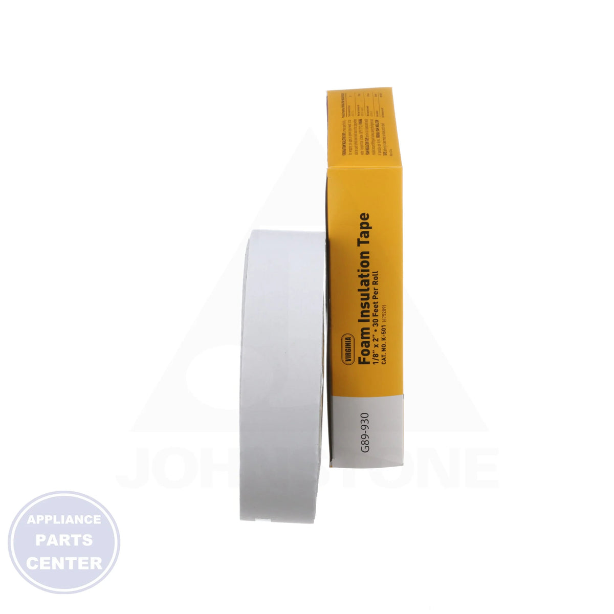 Foam Insulation Tape K501 - Detailed view of high-quality insulation tape with precise measurements