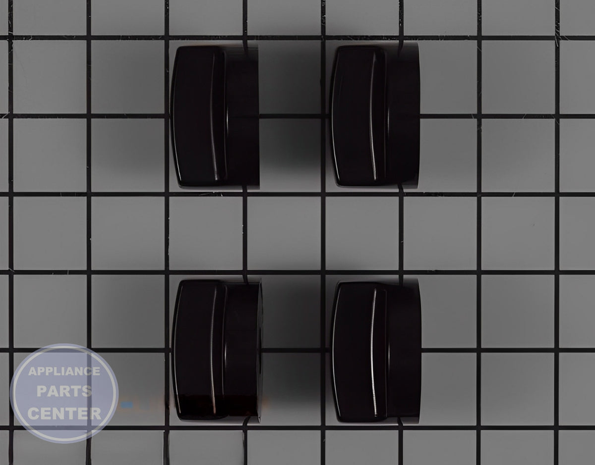 FRIGIDAIRE UNIVERSAL RANGE BLACK KNOB KIT KNOBKIT4B - Detailed view of durable material and technical details