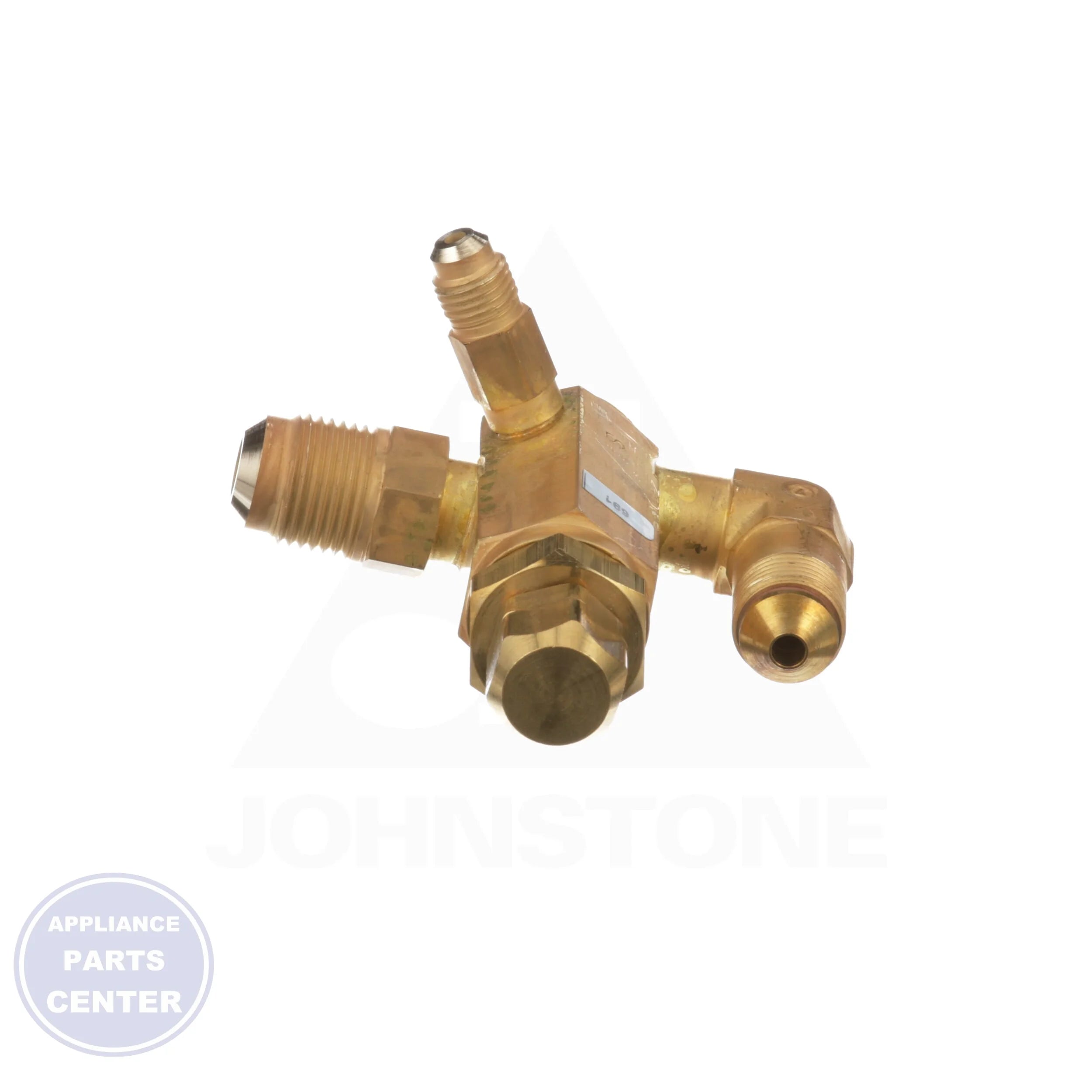 HFKE Valve Body KT-20298-4 - Side view with 3/8 SAE Angled Inlet and 1/2 SAE Outlet
