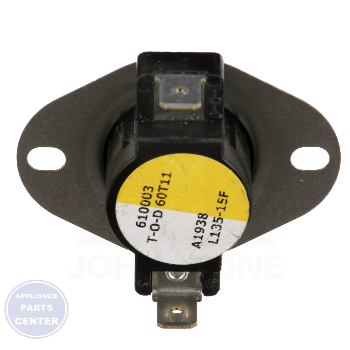 Thermostat L135 - Side view with [specific measurements]
