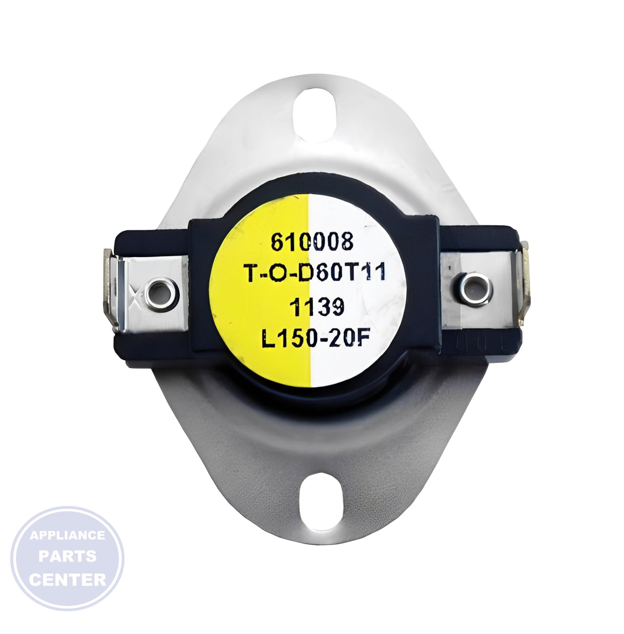 SUPCO THERMOSTAT 150 DEG 2 WIRE - Main view showing precise temperature control for Whirlpool models