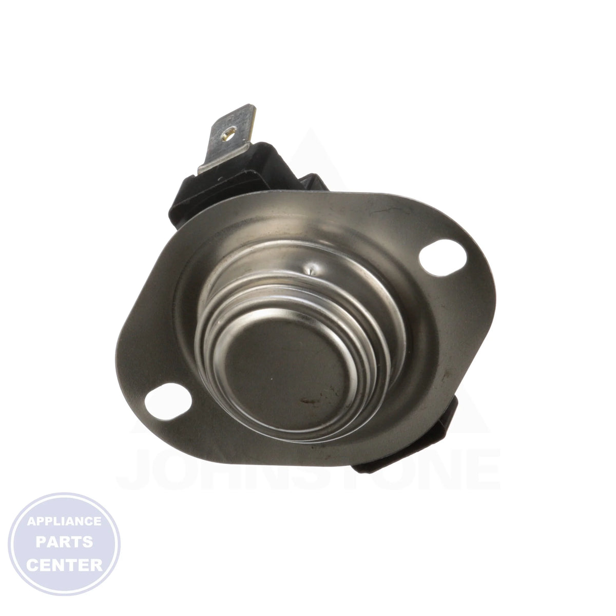 Therm-O-Disc Fan and Limit Thermostat L180-20 - Side view with precise temperature specs