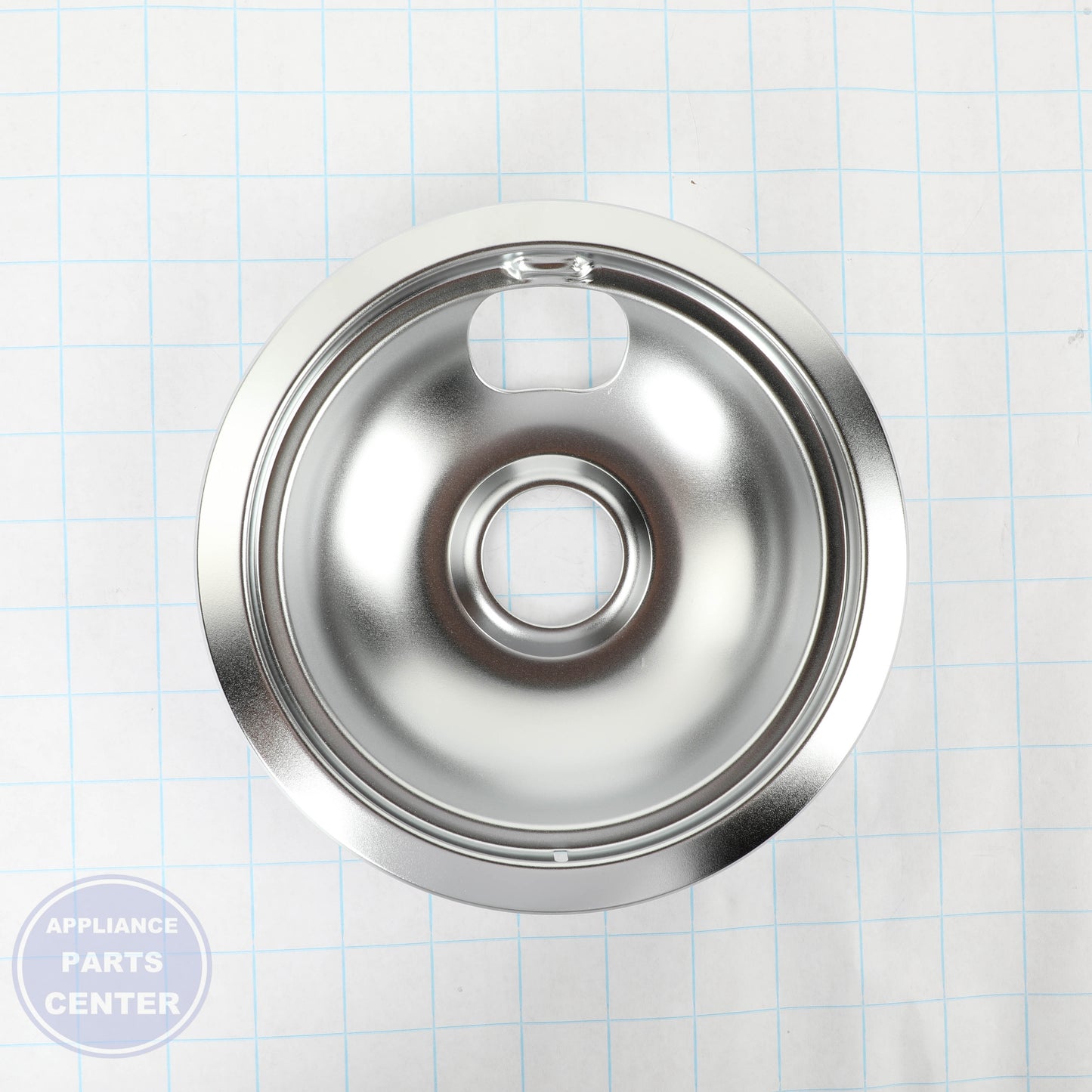 6 FM CHROME DRIP B L304430992 - Side view with durable chrome material