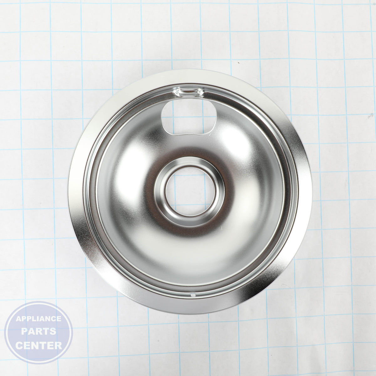 6 FM CHROME DRIP B L304430992 - Side view with durable chrome material