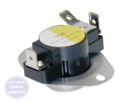[Brand] Therm-O-Disc Fan and Limit Thermostat LD140 - Main view showing temperature precision for [specific models]