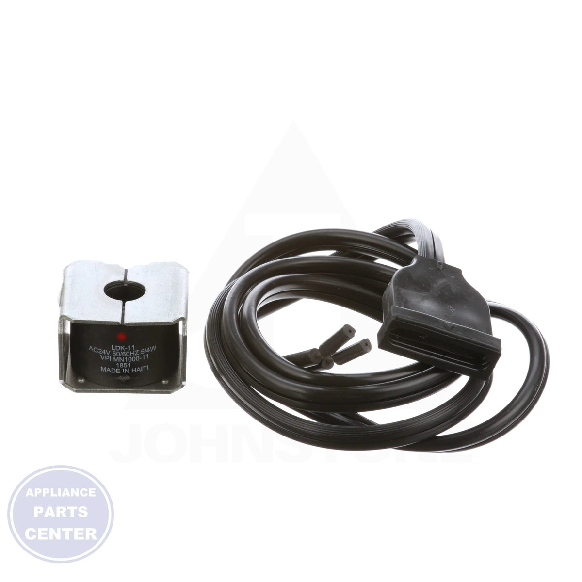 Solenoid Coil for Reversing Valves LDK-110000-070 - Side view with 24V coil voltage and 4 watts power