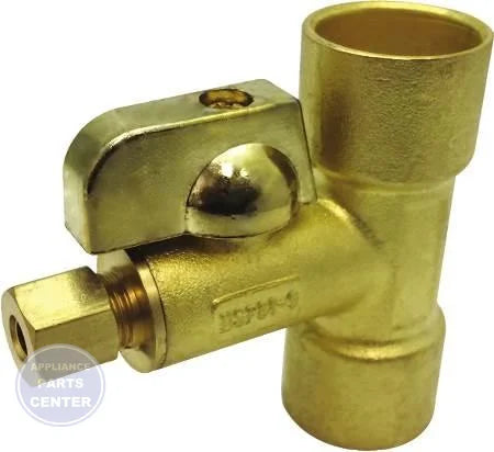 EZ-Add-A-Valve LF8236308080802 - Main view showing brass ball valve for humidifiers