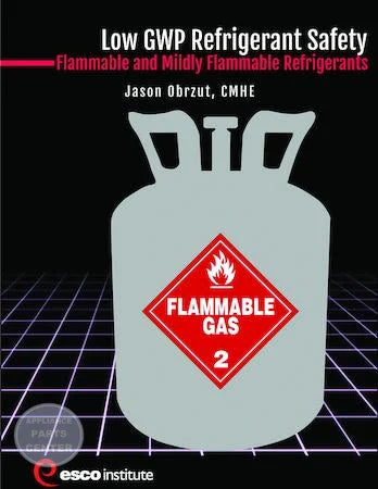 [Brand] Low GWP Refrigerant Safety Manual LGRSPM - Main view showing safety tips for [specific models]