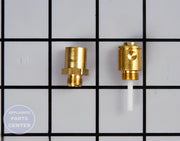 WHIRLPOOL GAS DRYER NATURAL TO LP PROPANE CONVERSION KIT LPK1 - Main view showing Gas Burner & Control Valve for various models