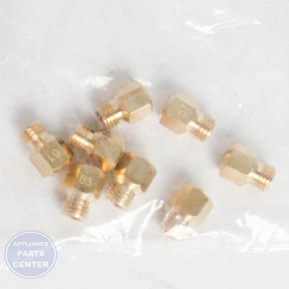 VIK LPKPDR-CONVERSION KIT-NATURAL GAS TO LP GAS - Installation in VIK model showcasing key mounting points