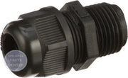 [Brand] Non-Metallic Strain Relief Connector LTF12 - Main view showing liquid-tight and oil-tight protection for specific models