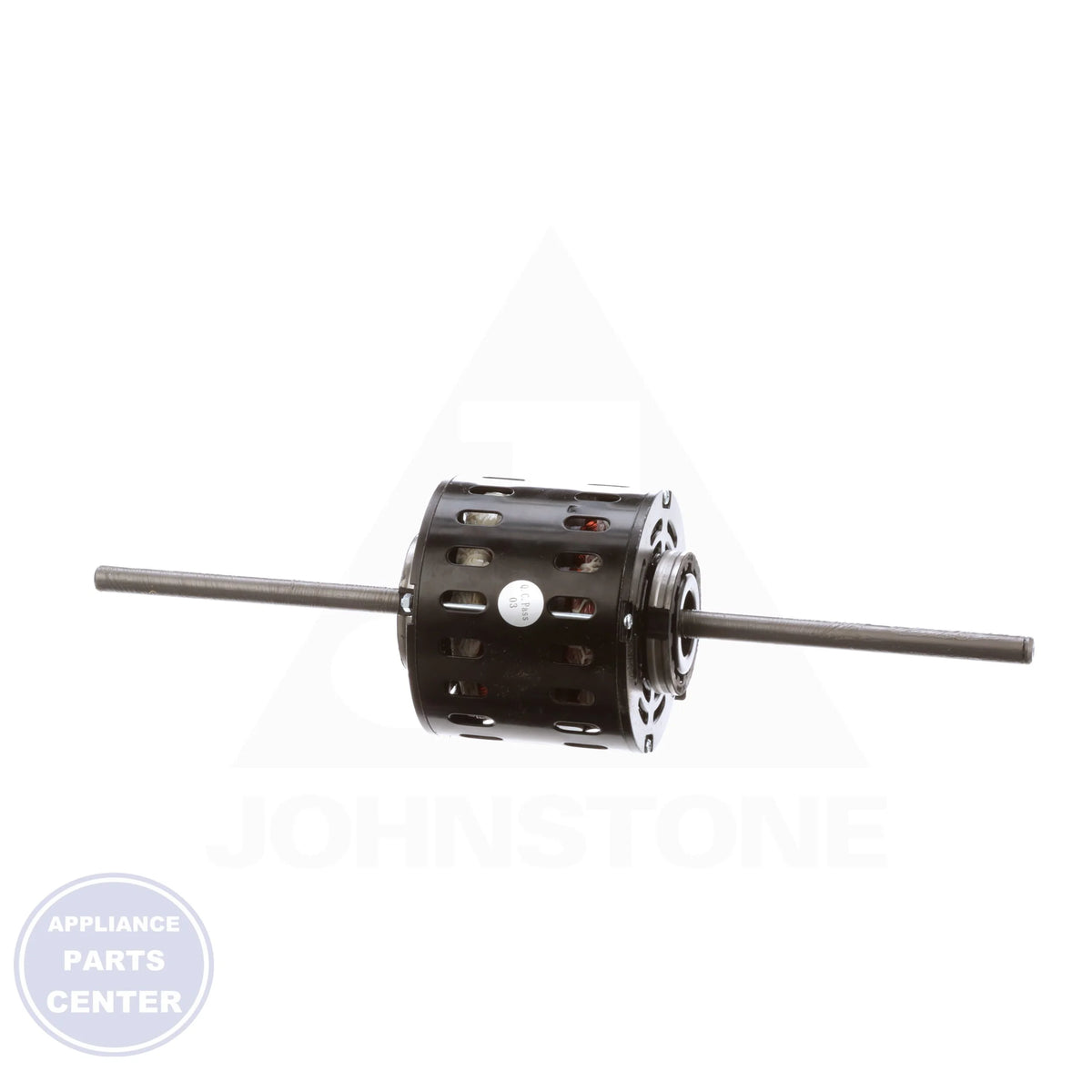 Motor 1/6 HP M14 - Side view with precise measurements