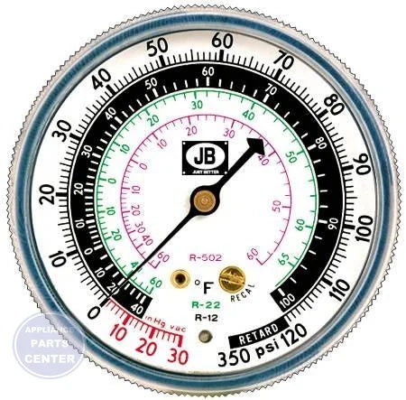 M2-250 Low Side Gauge - Main view showing precise readings for H26-418